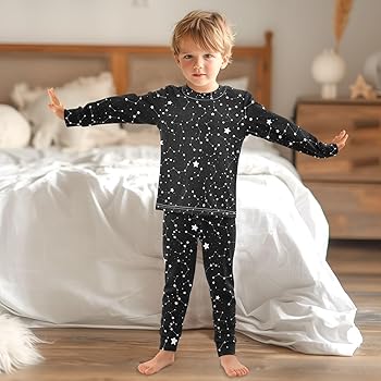 Amazon.com: ALAZA Constellation Starry Space Black 2 Piece